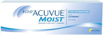 1 Day Acuvue Moist for Astigmatism 30 Pack - Eye Vault