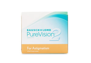 PureVision 2 Monthly for Astigmatism 6 Pack - Eye Vault