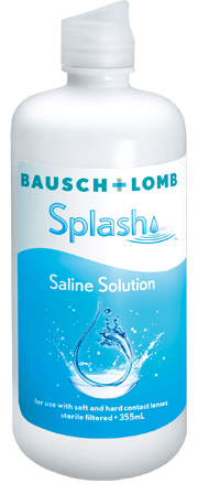 Splash Saline Solution 355mL - Eye Vault